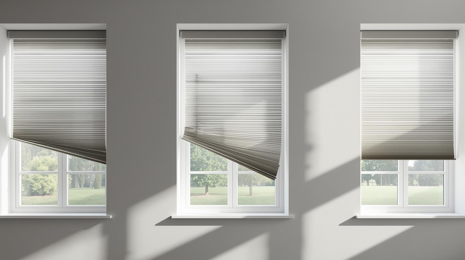 Plissee ohne Bohren hängt schief nach wenigen Wochen